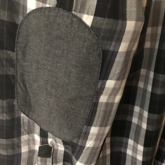 POINT ZERO MEN'S BLACK & WHITE CHECK SHIRT SIZE XL - Picture 5 of 6